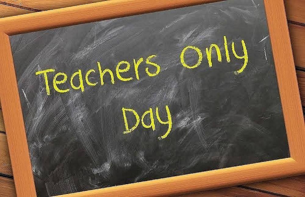 Teacher Only Day – Thursday 1st September