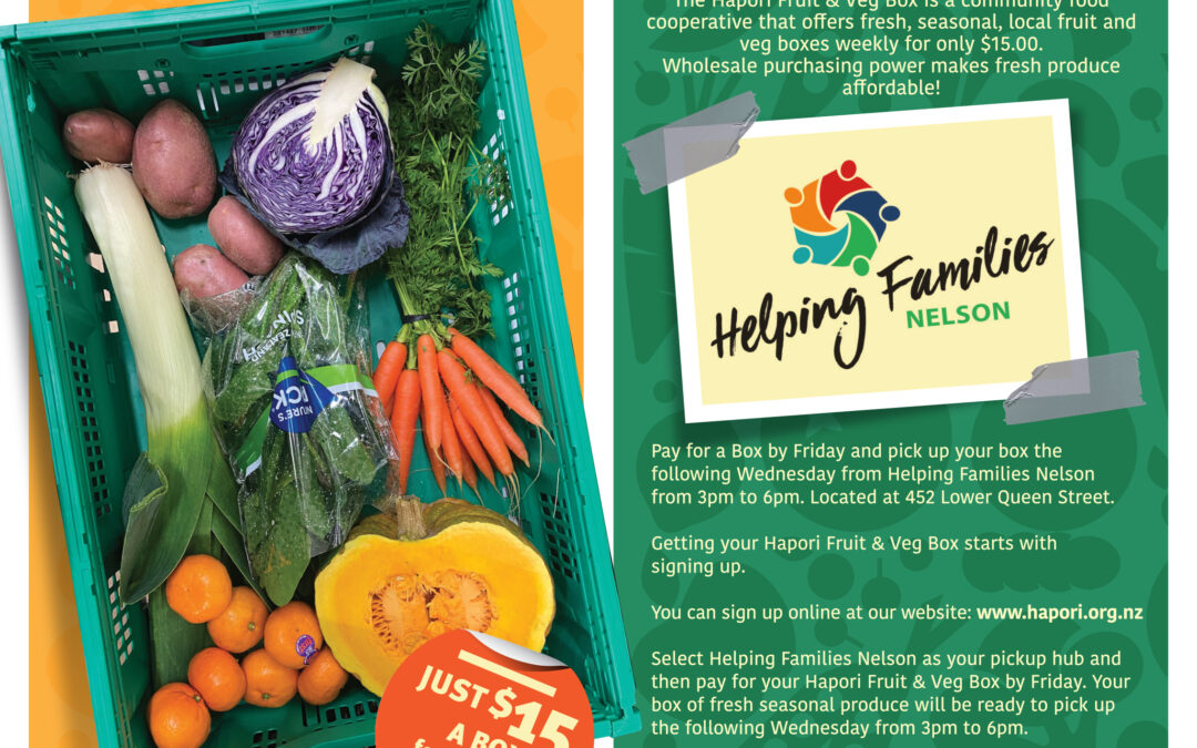 Hapori – Fruit & Vege box
