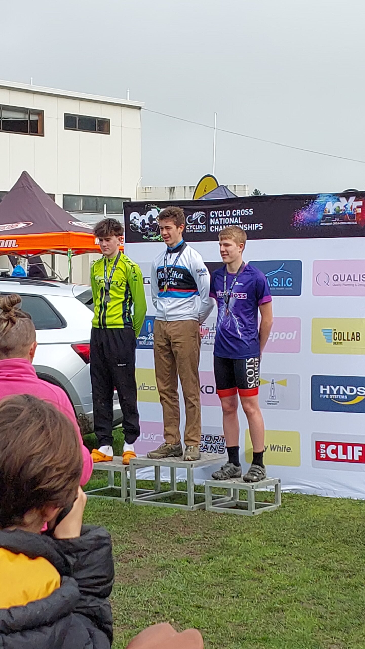 noah on podium