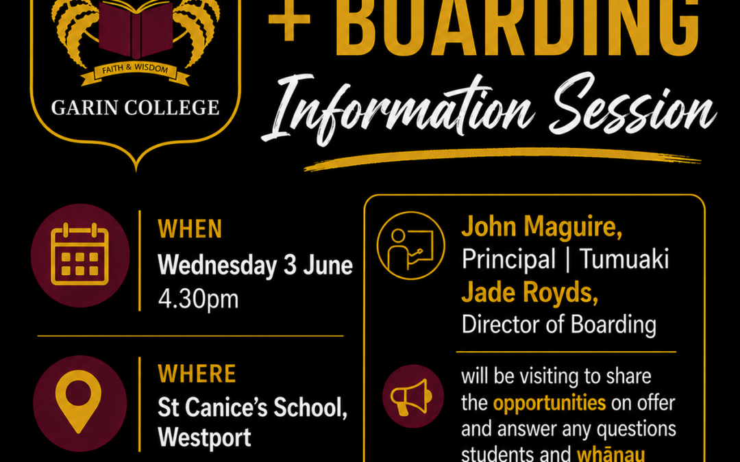 Garin College and Boarding Information Session – Westport