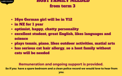 🚨 Host Families Needed Urgently 🚨