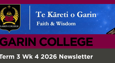 Newsletter Term 3 week 4 2026